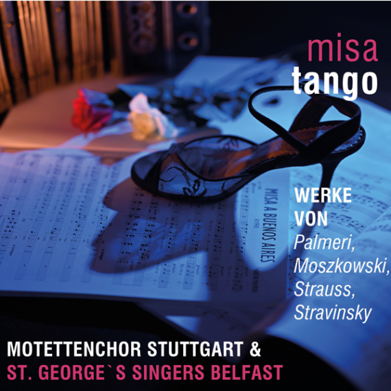 Bild des Plakates für das Konzert misa tango des Motettenchor Stuttgart